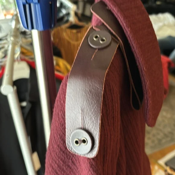 MACKAGE Magenta Wool Coat Size XS - Picture 4 of 13